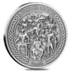 2016 Cook Islands 5 oz Silver The Norse Gods Ultra High Relief Antiqued (w/Box & COA)