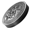 2015 2 oz Cook Islands Silver Norse Gods Tyr Ultra High Relief NGC MS 69 Antiqued w/COA