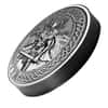 2015 2 oz Cook Islands Silver Norse Gods Tyr Ultra High Relief NGC MS 70 Antiqued w/COA