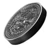 2015 2 oz Cook Islands Silver Norse Gods Hel Ultra High Relief NGC MS 70 Antiqued w/COA