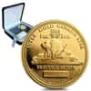 1980 Canada 1 oz Gold Round JM Edward VII Beaver/Castor (w/Box & COA)