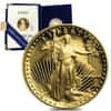 1988-P 1/4 oz $10 Proof Gold American Eagle (w/Box & COA)