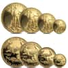 2016-W 4-Coin Proof Gold American Eagle Set (w/Box & COA)