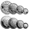 2005-W Platinum 1.85 oz Proof American Eagle 4-coin set (W/Box & COA)