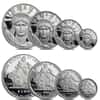 2004-W Platinum 1.85 oz Proof American Eagle 4-coin set (W/Box & COA)