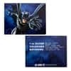 2022 Samoa 1 oz DC Comics Batman Batarang Proof Colorized Silver Coin
