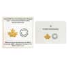 2022 Canada 167.56 gram Gold Diamond Shaped Coin - Forevermark Black Label Round Diamond .9999 Fine (w/Box & COA)