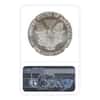 1992 1 oz Silver American Eagle Mint Error Partial Collar NGC MS 68