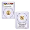 1997 W 1.85 oz Proof Gold American Eagle 4 Coin Set PCGS PF 70 (Michael Reagan Sign)