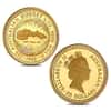 1988 1.85 oz Proof Gold Australian Nugget 4-Coin Set (w/Box & COA)