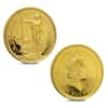 1996 1.85 oz Gold Britannia 4-Coin Proof Set (w/Box & COA)
