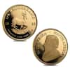 2007 South Africa 1.85 oz Proof Gold Krugerrand 40th Ann. 4-Coin Set