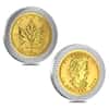 2004 Canada 1.94 oz Gold / Silver Maple Leaf 25th Ann. Bi-Metallic 6-Coin Set (w/Box & COA)