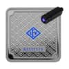 50 gram Geiger Original Square Silver Bar .999 Fine (In Assay)