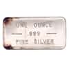 1 oz Bache Silver Bar .999 Fine