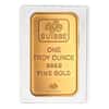 1 oz Pamp Suisse Lady of the Beehive Gold Bar .9999 Fine