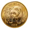 China 1 oz Gold Panda Proof/Unc (Random Year, Abrasions)