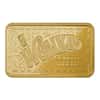 2023 5 gram PAMP Suisse Willy Wonka Golden Ticket Gold Bar