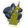 2023 Niue 1 oz Burton Morris Gorilla Silver Coin