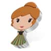 2022 Niue 1 oz Disney Frozen Anna Silver Chibi Coin