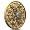 2023 Canada 1 oz Proof Gold De Beers Ideal Heart Diamond Coin