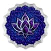 2024 SI 2 oz Lotus of the 7th Chakra Colorized Silver Coin