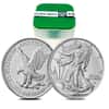 Roll of 20 - 2024 1 oz Silver American Eagle $1 Coin BU
