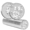 Box of 100 - 2024 1 oz Tuvalu SpongeBob SquarePants™ 25th Ann. Silver Coin BU