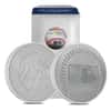 2024 New Zealand 1 oz NY Yankees Baseball Silver Round .999 Fine