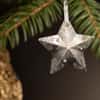 2023 Cook Islands 1 oz Silver Snowflake Star Ornament Coin