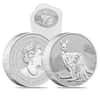 2023 2 oz Silver Piedfort Kangaroo Mother and Baby Perth Mint BU