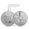 1 oz Aztec Yin Yang Silver Round .999 Fine