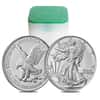 Roll of 20 - 2024 Star Privy 1 oz Silver American Eagle $1 Coin BU