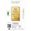 Box of 25 - 1 oz Gold Bar PAMP Suisse Lady Fortuna Veriscan Carbon Neutral (in Assay)