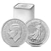 Roll of 25 - 2024 Great Britain 1 oz Silver Britannia BU