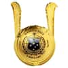 2022 Samoa 3 oz Silver Harry Potter Golden Snitch 3D Shaped Coin .999 Fine (w/Box & COA)