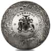 2023 3 oz Silver Moon Spherical Coin Barbados .999 Fine (w/Box & COA)