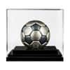 2022 3 oz Silver FIFA World Cup Qatar - Soccer Ball Spherical Coin Solomon Islands .999 Fine (w/Box & COA)