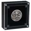 2024 2 oz Antiqued Silver Lunar Dragon Australian Perth Mint
