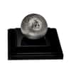 2023 3 oz Silver Moon Spherical Coin Barbados .999 Fine (w/Box & COA)
