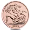 2020 Great Britain Gold Double Sovereign BU 