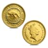 1989 1.9 oz Proof Gold Australian Nugget 5-Coin Set
