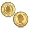 1988 1.85 oz Proof Gold Australian Nugget 4-Coin Set (w/Box & COA)