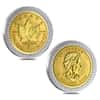 2004 Canada 1.94 oz Gold / Silver Maple Leaf 25th Ann. Bi-Metallic 6-Coin Set (w/Box & COA)