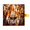 2022 Chad 1 oz Silver Tiger Coin Serial #3 Shaped High Relief (w/Box)