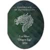 2024 5 oz Silver Dragon Egg 3D Shaped Coin Djibouti .999 Fine (w/Box & COA)