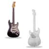 2024 PAMP 1 oz Silver Fender® Stratocaster® Guitar Coin Mystery Box