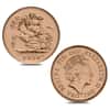 Gold Queen Elizabeth II Portrait Half Sovereign 4-Coin Proof Set