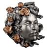 2024 Barbados 3 oz Silver Medusa Antiqued Coin