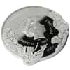 2023 1 oz Silver Manta Ray Gentle Giants Solomon Islands Coin